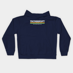 Retro Computer Developer Kids Hoodie