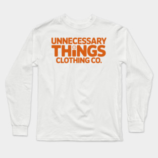 Unnecessary Things - Modern IV Long Sleeve T-Shirt