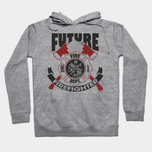 Future Firefighter Fire Dept Pride Hoodie