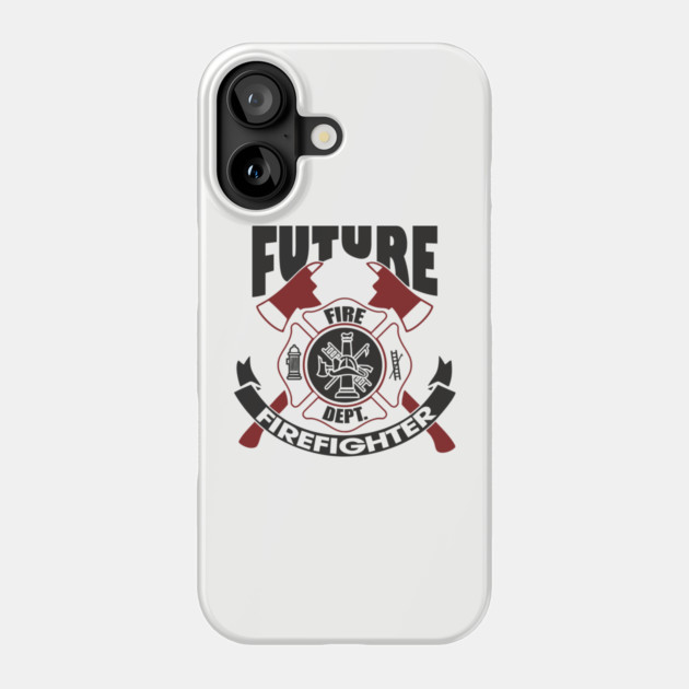 Future Firefighter Fire Dept Pride Phone Case by Anticorporati
