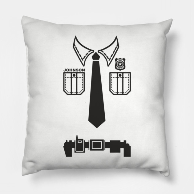 Police Officer Uniform Shirt DIY Dad Costume Pillow by Anticorporati