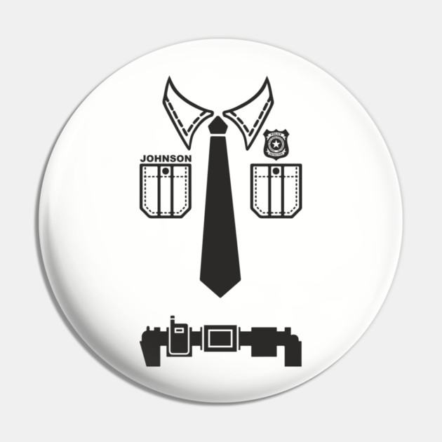 Police Officer Uniform Shirt DIY Dad Costume Pin by Anticorporati