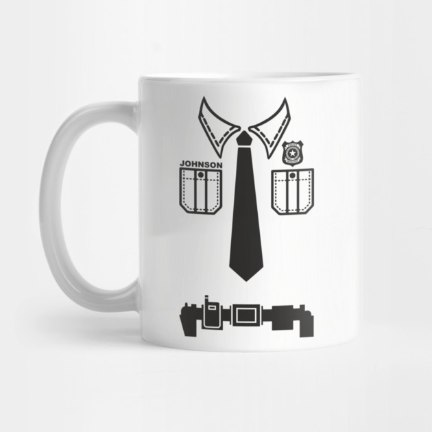 Police Officer Uniform Shirt DIY Dad Costume by Anticorporati