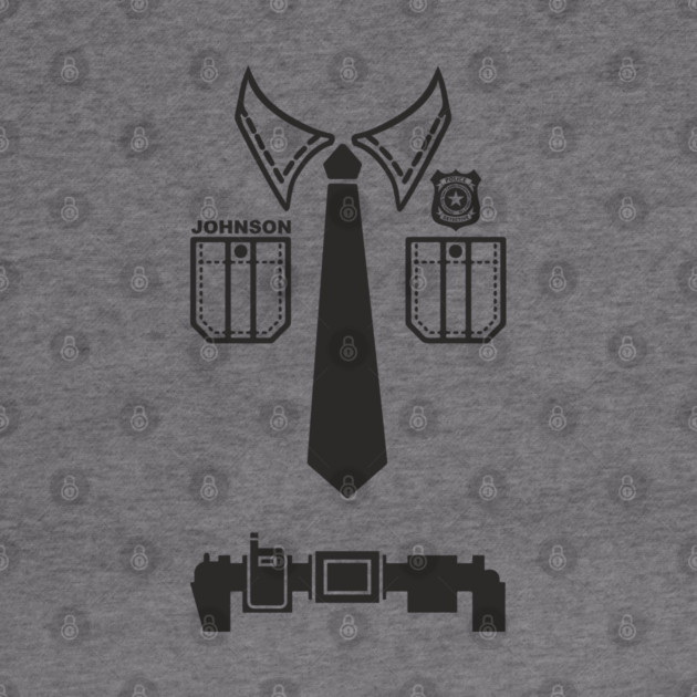 Police Officer Uniform Shirt DIY Dad Costume by Anticorporati