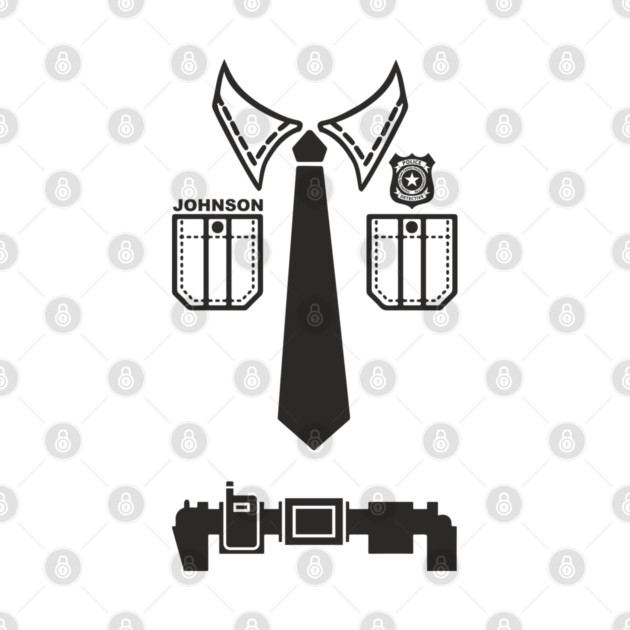 Police Officer Uniform Shirt DIY Dad Costume by Anticorporati