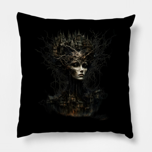 Architectula Pillow by Lou Johnson