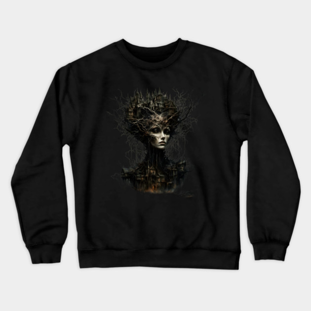 Architectula Crewneck Sweatshirt by Lou Johnson