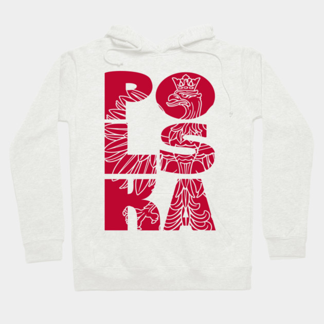 Polska Eagle Polish Heritage Cultural Pride Hoodie by Anticorporati