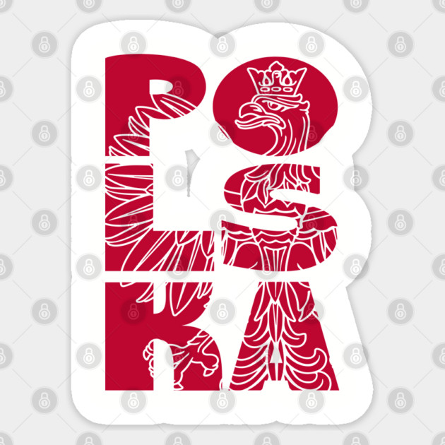 Polska Eagle Polish Heritage Cultural Pride Sticker by Anticorporati