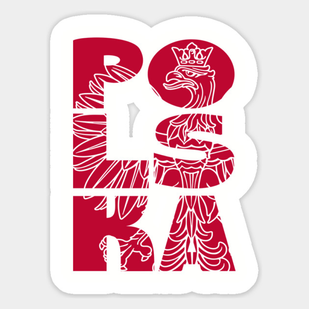 Polska Eagle Polish Heritage Cultural Pride Magnet by Anticorporati