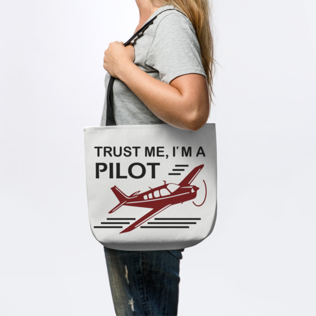 Trust Me I'm A Pilot Sassy Aviation Humor by Anticorporati