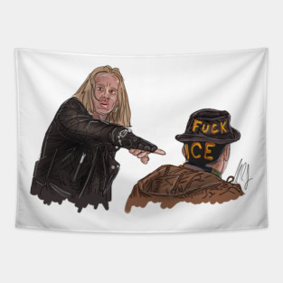 Hocus Pocus: This is F*CK ICE Tapestry