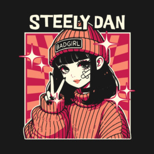 Steely Dan - Retro Anime Style T-Shirt