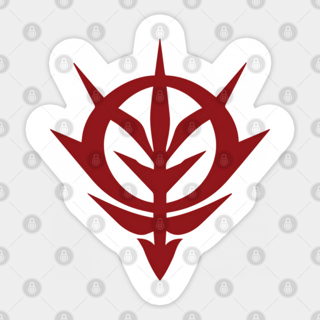 anime gundam The Gundam Sticker by James Bates