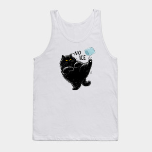 Cat Says NO ICE Tank Top