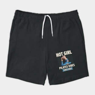 Hot Girl Pilates Vibes Since 2002 Birthday Party Birth Year Shorts