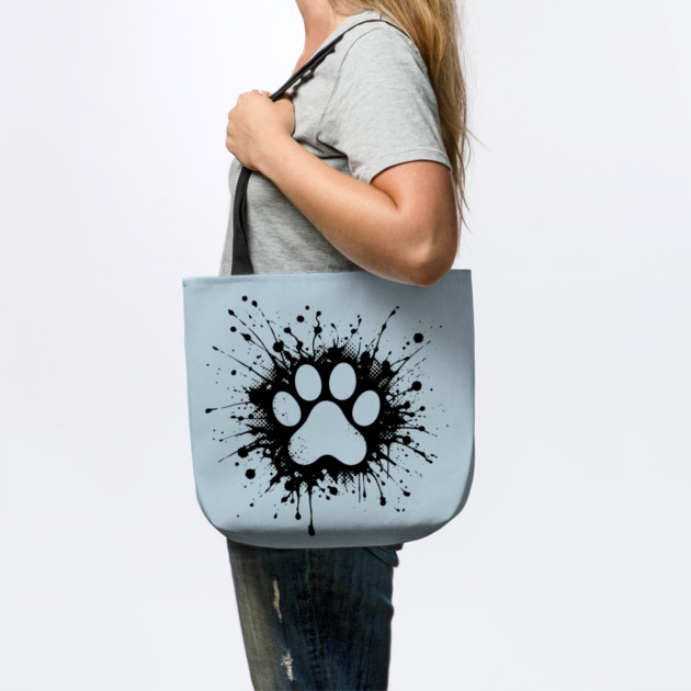 Cute Cat Paw Print by Champanie's Store