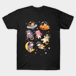 Space Cats Adventure T-Shirt