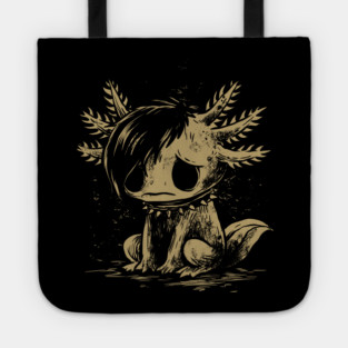Emo Axolotl Tote