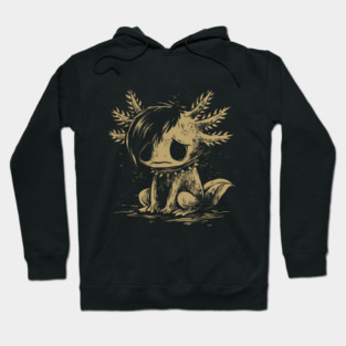 Emo Axolotl Hoodie