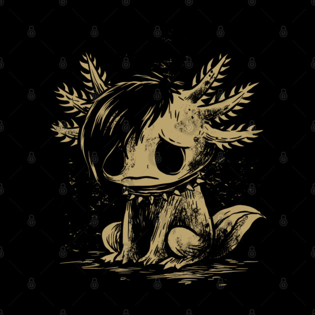 Emo Axolotl by GoshWow®