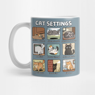 Cat Settings Mug