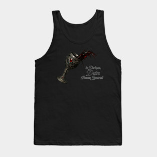 Immortal Desire – Gothic Chalice of Darkness Tank Top