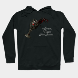 Immortal Desire – Gothic Chalice of Darkness Hoodie