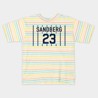 Ryne Sandberg Retirement Flag Shirt Chicago Cubs Baseball T Shirt, Vintage Retro Cubs Tee Shirts Chicago Cubs Apparel Womens Youth Cubs Mens  Kids T-Shirt