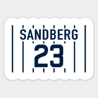 Ryne Sandberg Retirement Flag Shirt Chicago Cubs Baseball T Shirt, Vintage Retro Cubs Tee Shirts Chicago Cubs Apparel Womens Youth Cubs Mens  Sticker