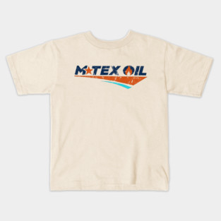 Vintage distressed MTex Oil Kids T-Shirt