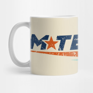 Vintage distressed MTex Oil Mug