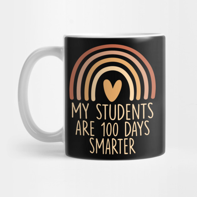 My Students Are 100 Days Smarter Teacher Appreciation by ArtistTee ⭐⭐⭐⭐⭐