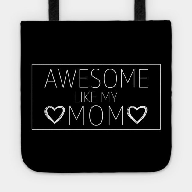 Awesome I Like My Mom Mother's Day Gift Tote by ArtistTee ⭐⭐⭐⭐⭐
