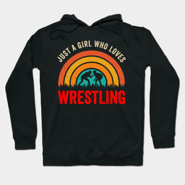 Just A Girl Who Loves Wrestling Hoodie by ArtistTee ⭐⭐⭐⭐⭐