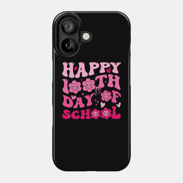 Happy 100th Day Of School Teacher Appreciation Phone Case by ArtistTee ⭐⭐⭐⭐⭐