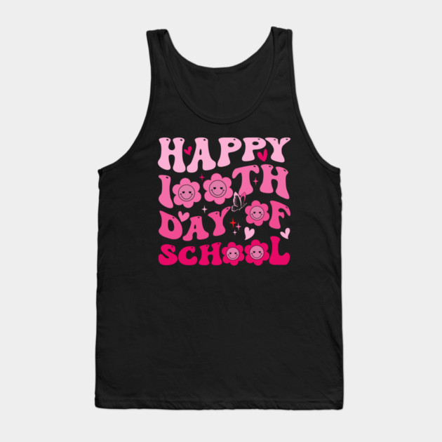 Happy 100th Day Of School Teacher Appreciation Tank Top by ArtistTee ⭐⭐⭐⭐⭐