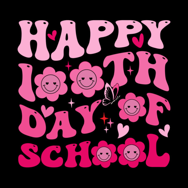 Happy 100th Day Of School Teacher Appreciation by ArtistTee ⭐⭐⭐⭐⭐