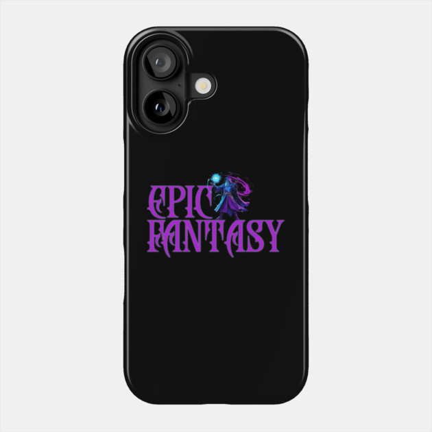 Epic Fantasy, wizard Phone Case by H. R. Sinclair