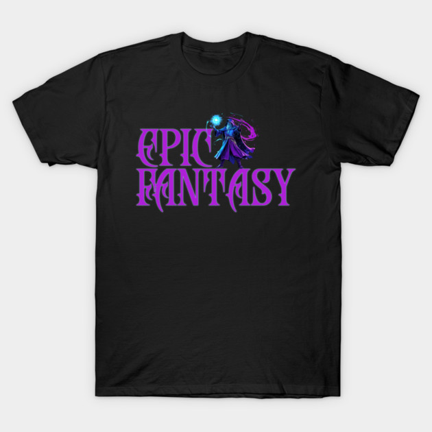 Epic Fantasy, wizard T-Shirt by H. R. Sinclair