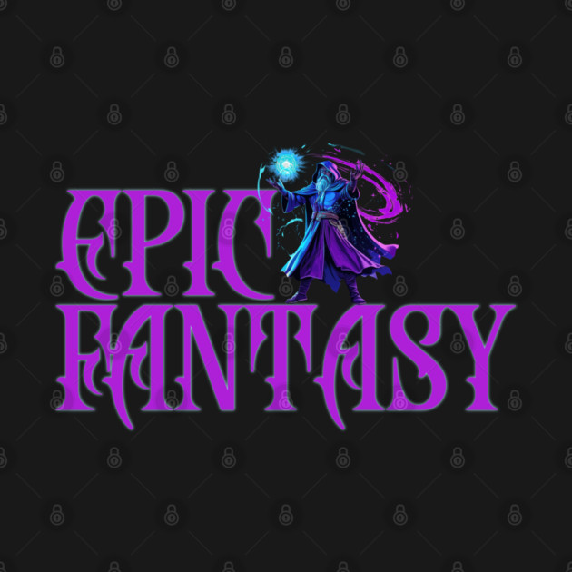 Epic Fantasy, wizard by H. R. Sinclair