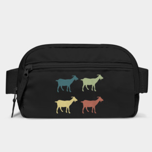 Retro Goat Silhouette Goats Love Bag