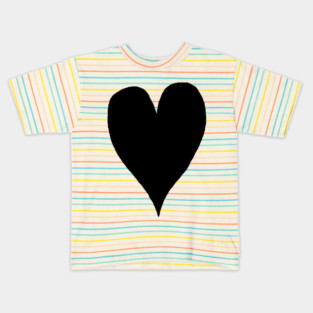 Black Heart Kids T-Shirt