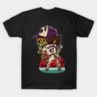 Zombie Baseball Pitcher T-Shirt