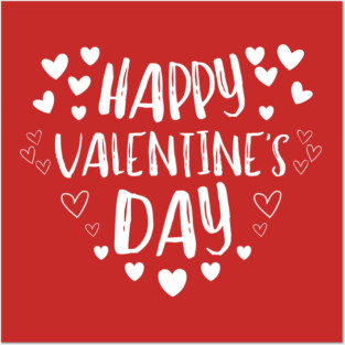 Happy Valentine’s Day Posters and Art