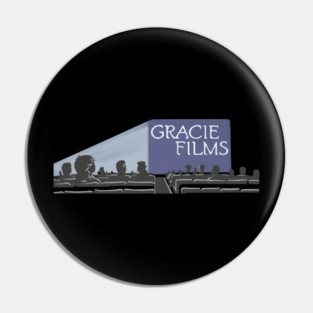Gracie Films Vintage Cinema Logo Pin