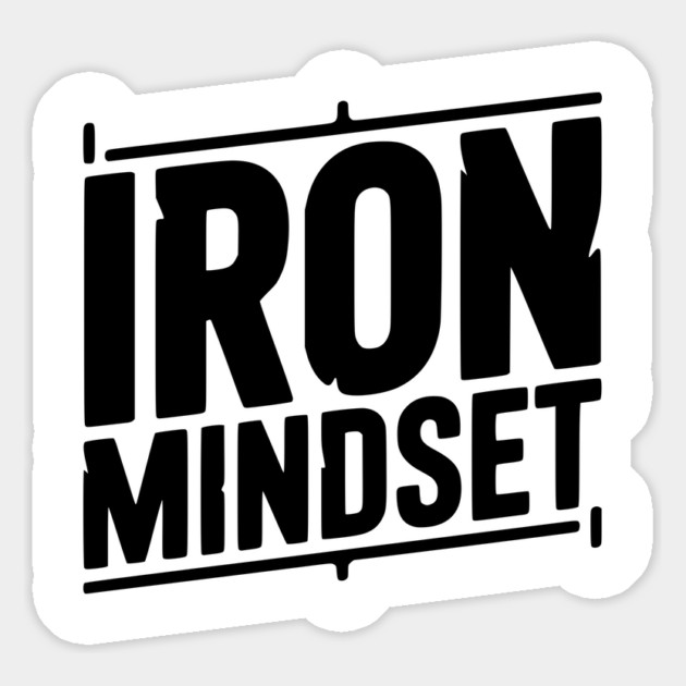 Iron Mindset Magnet by Frank Ring