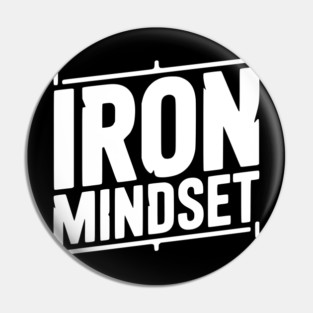 Iron Mindset Pin