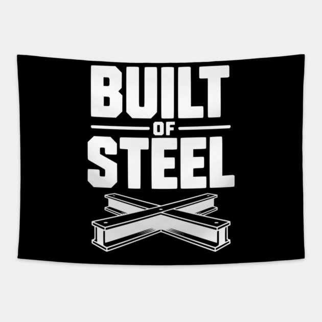 Steel Mentality Tapestry by Frank Ring