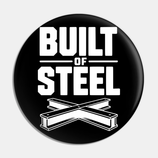 Steel Mentality Pin by Frank Ring